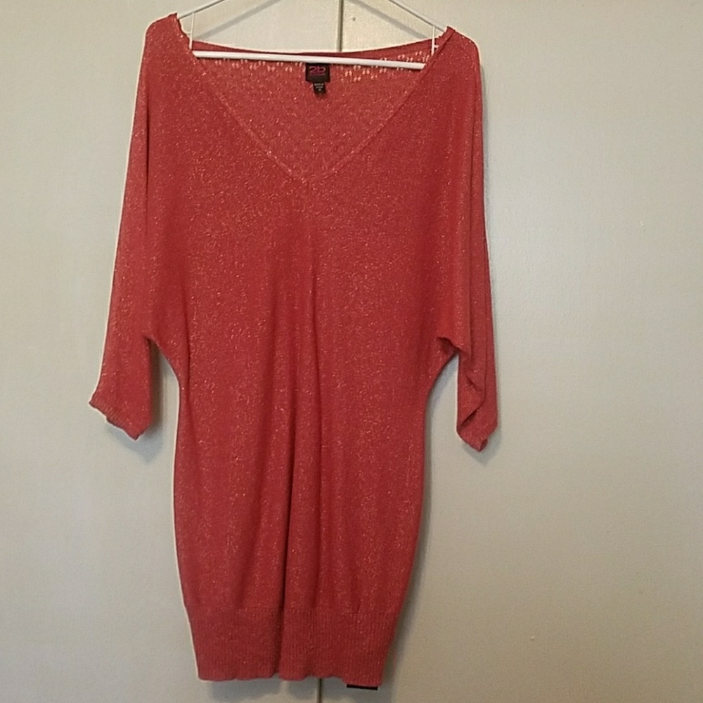 2b by bebe tunic sweater